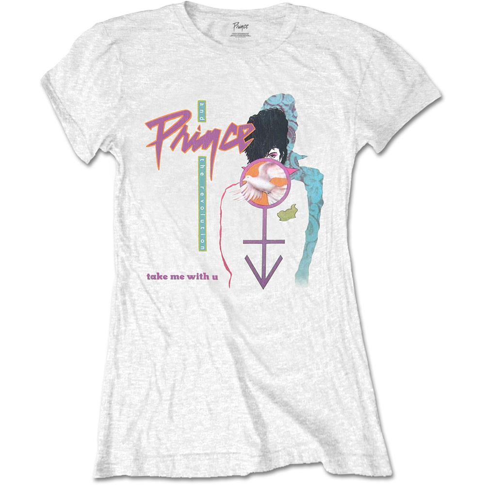 Prince Womens T Shirt Take Me With U